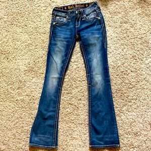 Rock Revival boot cut jeans, size 24, length 31”